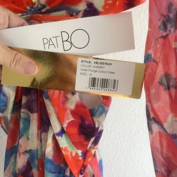 NEW with Tags Patbo Cherry Cutout Dress Size Medium - Picture 3 of 11